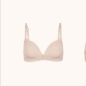 Lively mesh trim no wire bra